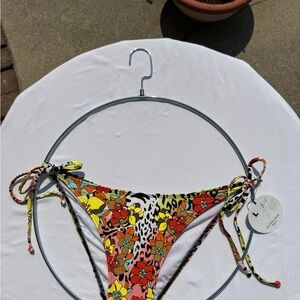 Floral Multicolor Bikini Bottom